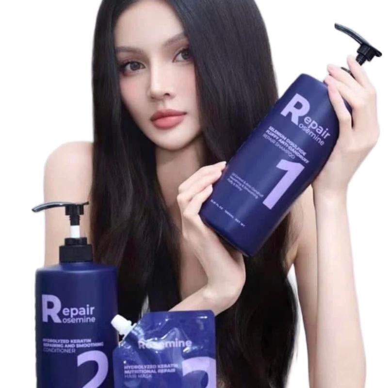 Dầu gội xả repair rosemine 1000ml tặng ủ tóc