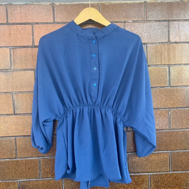ISYANA BLOUSE RAYON CRINGKEL AIRFLOW PREMIUM Polos 7