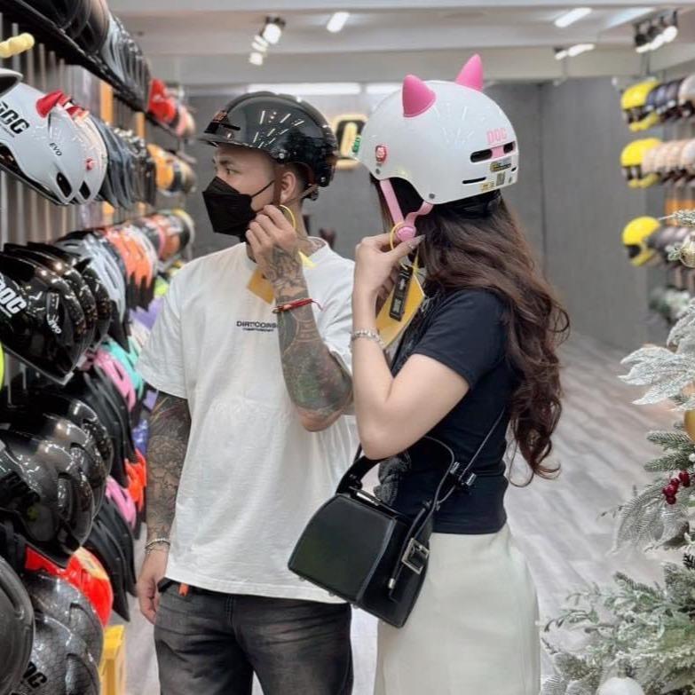 Nón bảo hiểm xe máy POC P20 – Siêu nhẹ Chính Hãng Đạt Chuẩn QCVN Unisex Nam Nữ