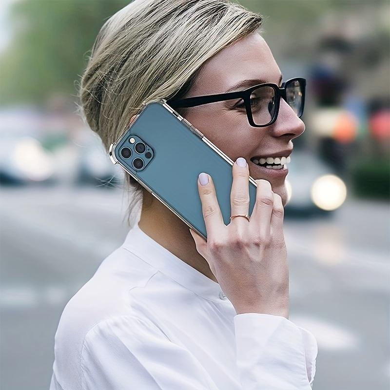 Clear Phone Case With Full Coverage, Four Corners Reinforced Anti-fall Phone Case, Shockproof Cases Cover Phone Cases For iPhone X 11 12 13 14 Pro Max 3