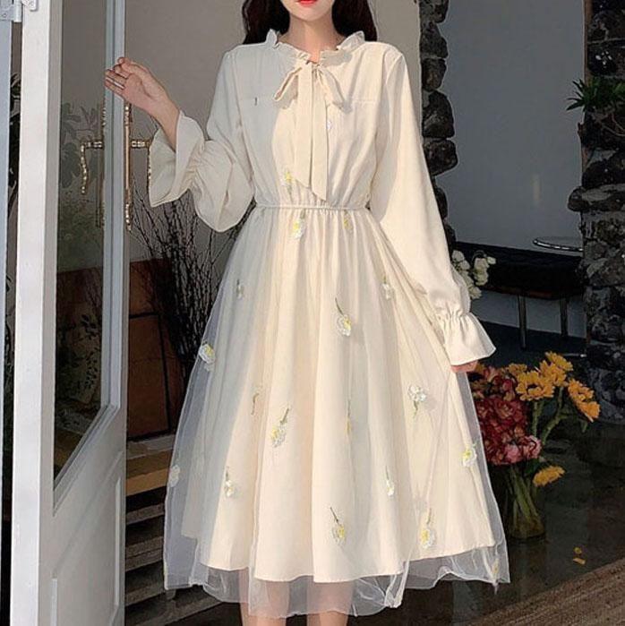 WOMEN DRESS PREMIUM VINTAGE [CAROLINESTORE05] 0