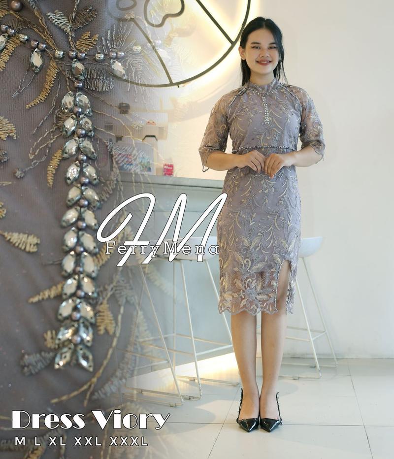 Product Introduction of Dress Terbaru Viory Payet Natal 2023 Dress Jumbo LD 120/Dress/Dress Kondangan/Dress Simpel Elegan/Dress Kondangan Elegan/Dress Wanita Gereja/HafisOlshop 2
