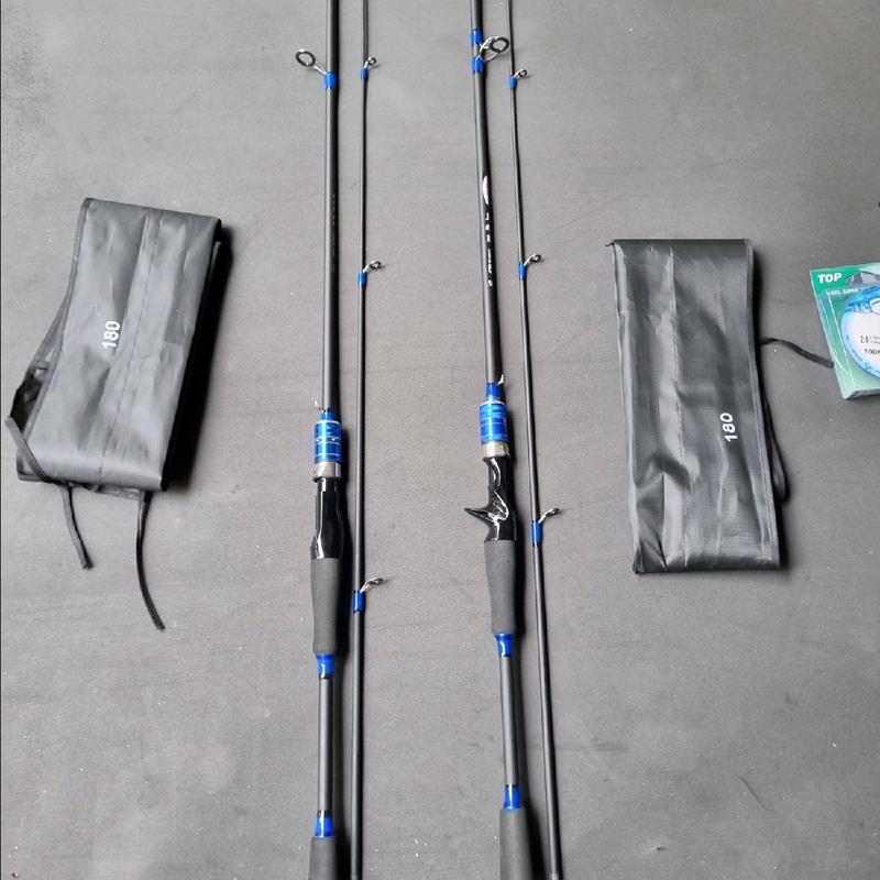 Cần lure Daiwa (wnc) giá rẻ cần 1m65 1m8, 2m1 2m4 cần xanh có ngang và đứng Bắt Cá Đi Câu