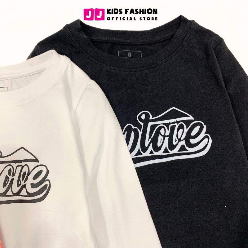 JJ Kids Fashion | Áo thun crop top thời trang trẻ em, áo croptop dài tay cho bé gái size từ 15 - 45kg | Extra Shipping 4