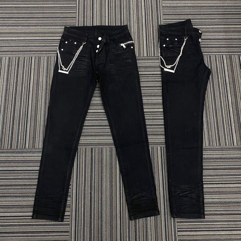 Quần jean D2 dây xích khoá eo hottrend 2025 Menswear Nam Pants Có Túi