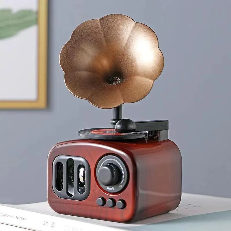 Vintage Radio Design Music Box, 1 Count Classic Retro Radio Shaped Music Box, Home Decor Ornament, Gift for Wife, Daughter, Mother, Father, Son