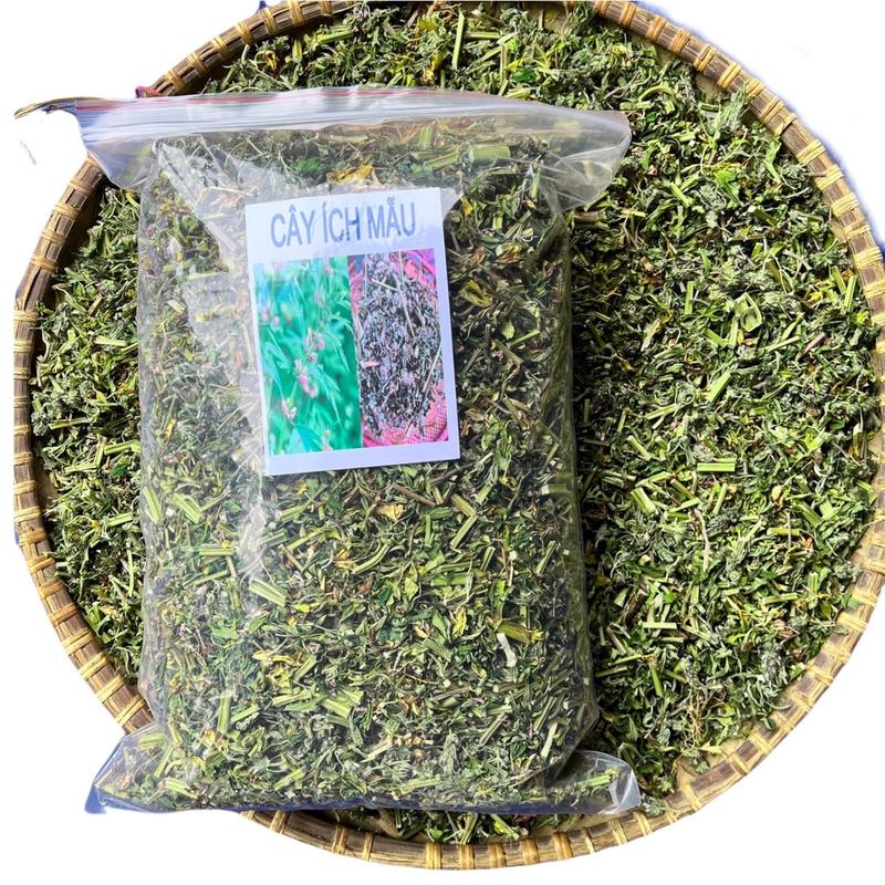 1 kg Cây ích mẫu điều ki.nh ,đa nang BT sạch tự nhiên Nước Trà Chè