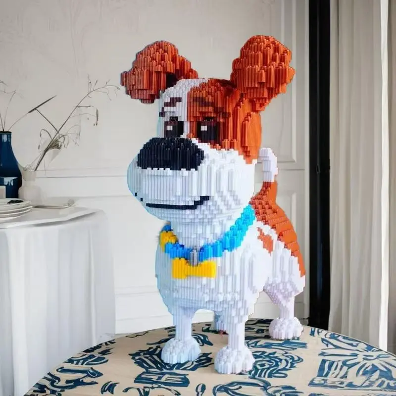 Dog Design Building Blocks Toy, 3141pcs/set DIY Handmade Assembly Models, Creative Building Toy for Home Desktop Decor, Model Kit Crafts 4