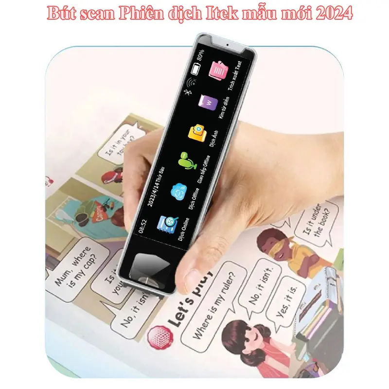 Bút Phiên Dịch Thông Minh Itek S 2024 Sử Dụng Được Offline Máy phiên dịch Đa Ngôn Ngữ Ra Tiếng Việt 2