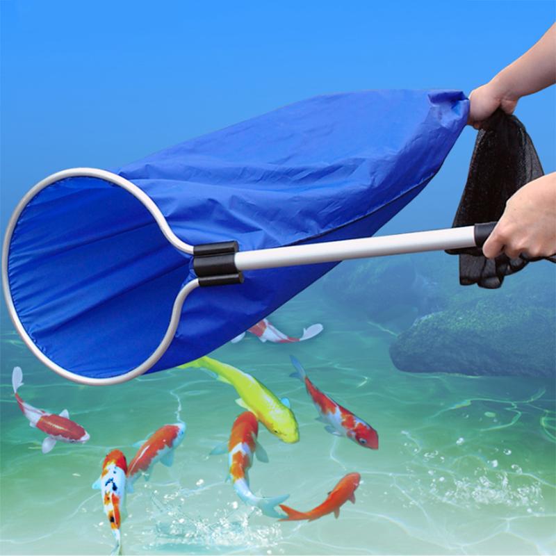Lưới Bọc Koi Nhật Bản, JING, Cho Bể Cá, Lưới Câu Cá, Lưới Hạ Cánh Buồm, Lưới Bắt, Giỏ Lưới Mềm 1