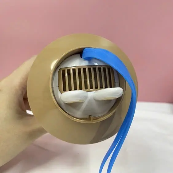 ￼Quạt LABUBU có đầu sạc USB Mẫu Mới Cute Có Dây Đeo Cổ quạt mini Phụ Kiện #quatmini #tinkershop quat yoobao 4
