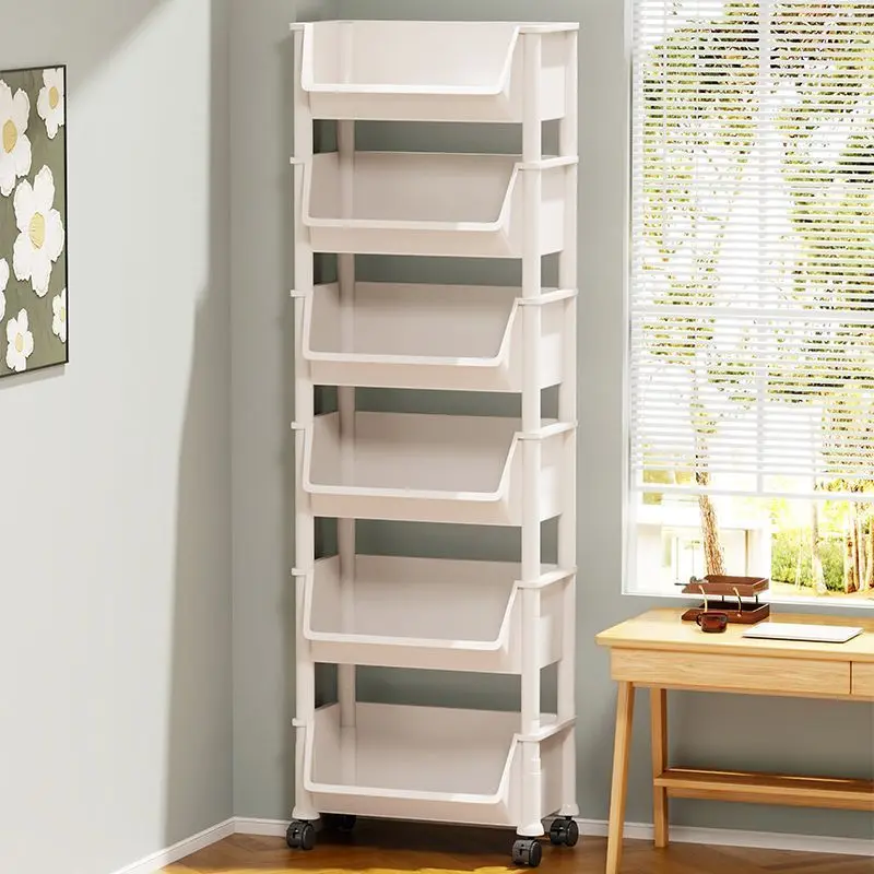 Giá Để Xe Đẩy, Bộ Sưu Tập 16000 Người, Đồ Dùng Gia Đình, Kệ Sàn Đựng Đồ Ăn Nhẹ Nhiều Tầng, Kệ Sách Đựng Đồ Nhà Bếp, Kệ Đựng Sách Di Động Và Phòng Ngủ, Thiết Kế Đơn Giản Kitchen