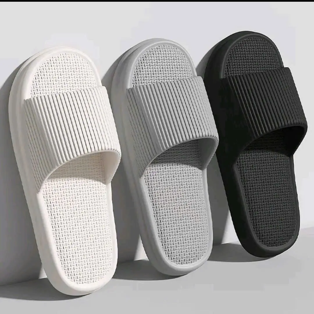 Dép đi trong nhà, nhà tắm cho nam nữ bằng xốp EVA chống trượt L3 Slipper Dép Đế Bằng DéP Đồng Hoa Cao Su