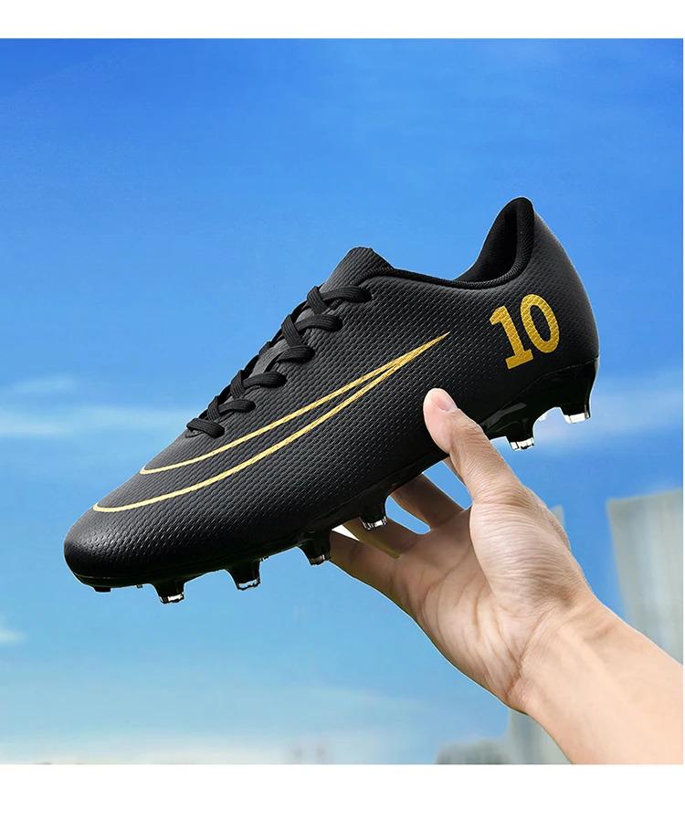 Product Introduction of Professional Men Football Shoes TF/FG Professional Boy Football Field Boots Society Cleats Soccer Shoes Fast Non Slip Sneaker 12