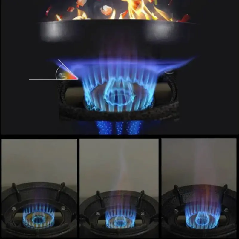 Bếp gas Công Nghiệp từ 1 họng đến 3 họng 2 chế độ (lửa nhỏ + khè lớn) 6