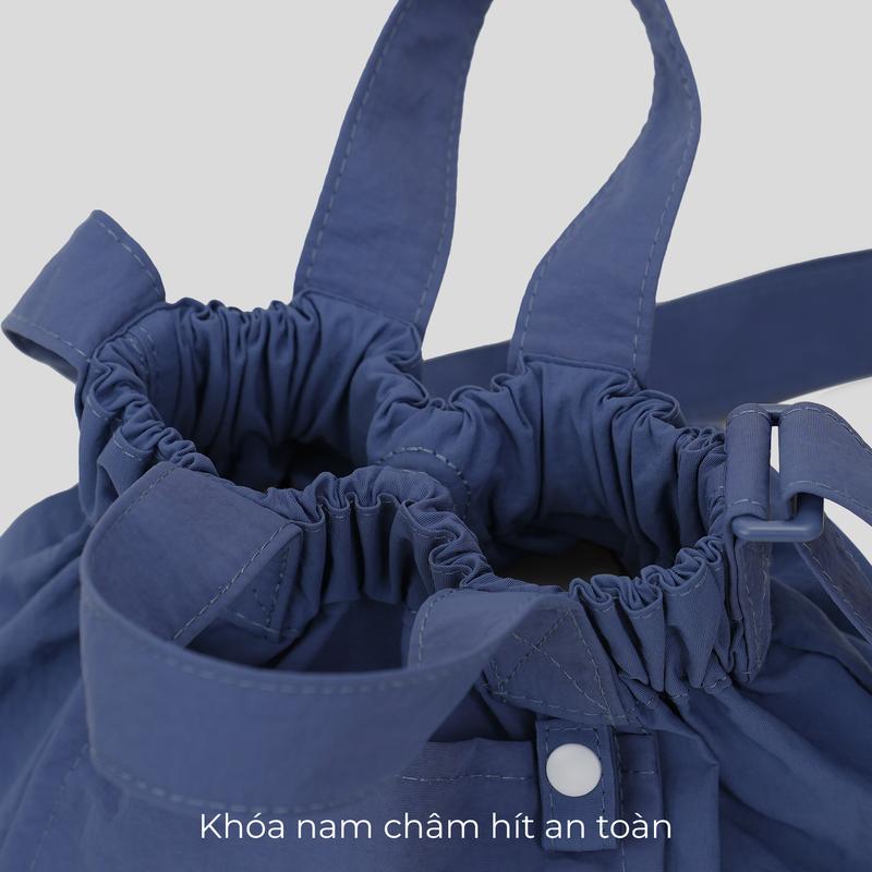 Zoe Mini - Túi đeo vai tiện lợi phong cách Nhật Bản [Có thể gấp gọn] Vải trượt nước cao cấp, size Mini 7