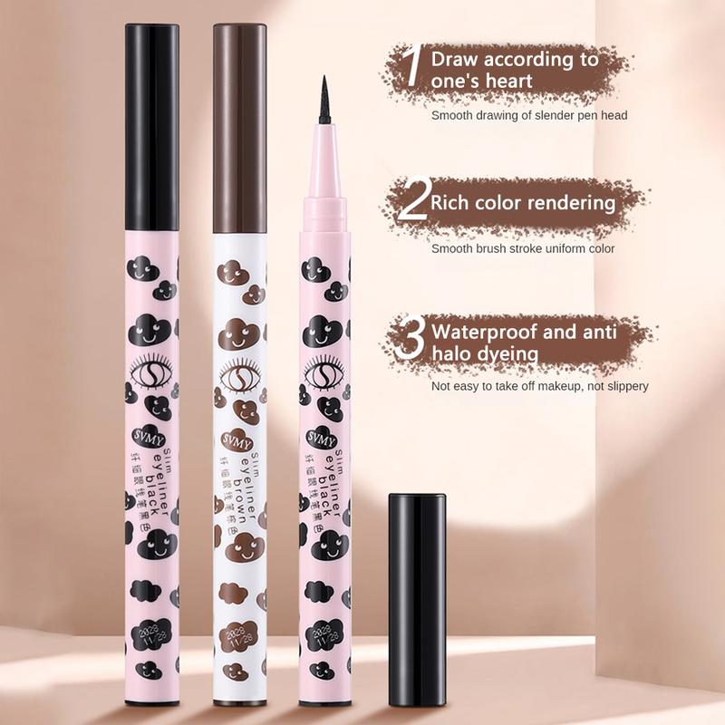 Product Introduction of Waterproof Long-Lasting Sweat-Proof Liquid Eyeliner Pen Non Smudge Cosmetic Eye Makeup Black Brown Eyeliner 15