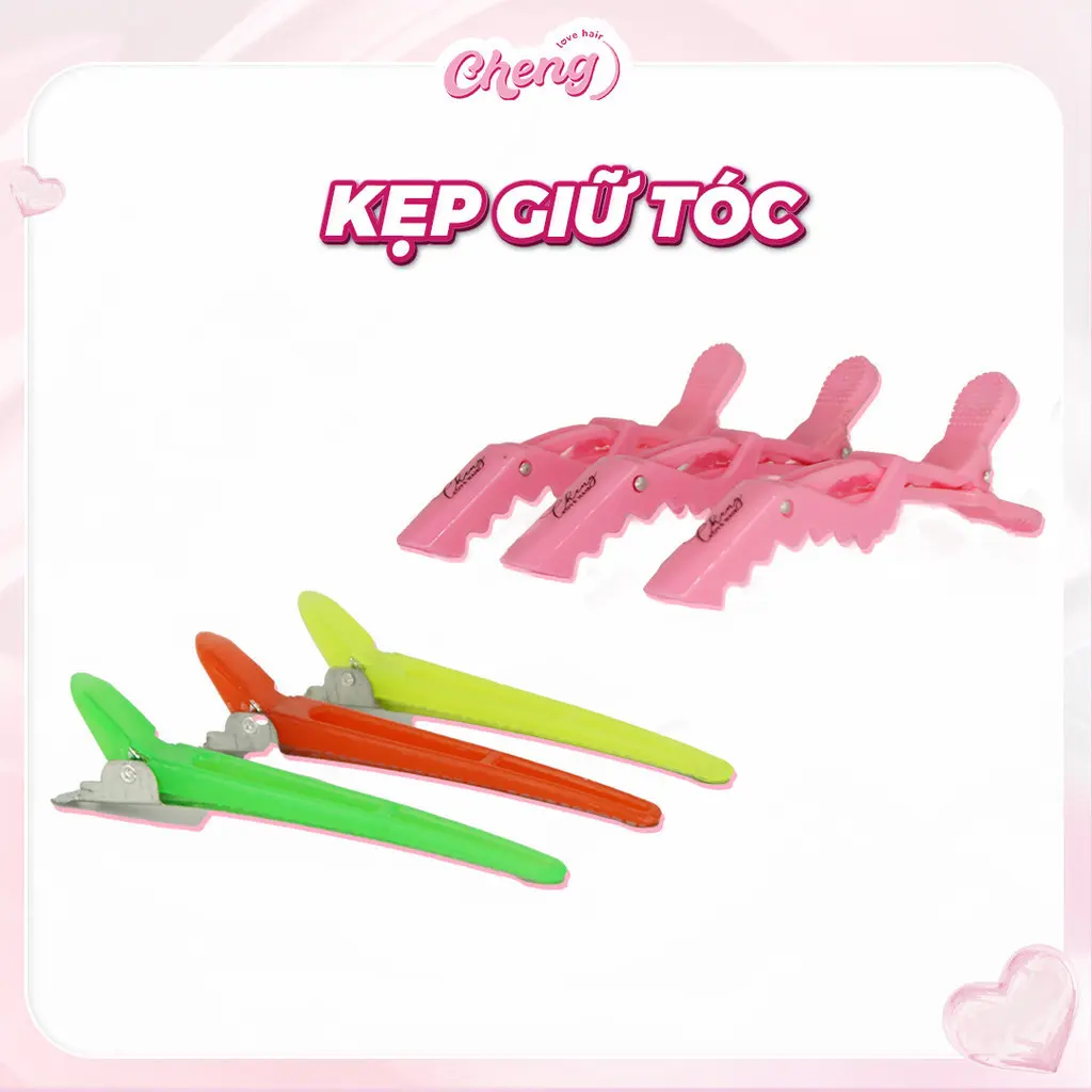 KẸP MỎ VỊT Làm Tóc - Cố Định Tóc Khi Nhuộm | Chenglovehair, Chenglovehairs