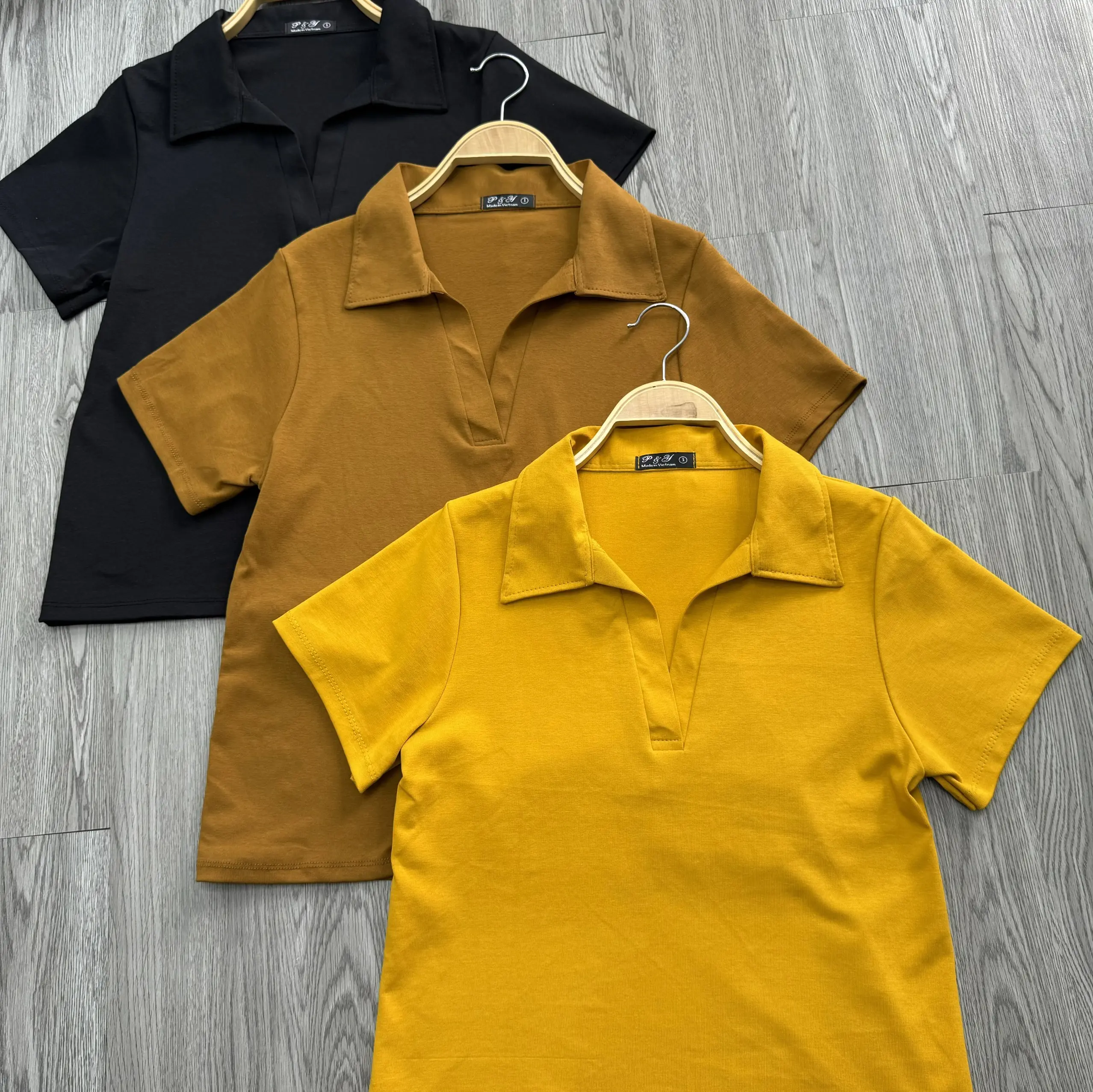 Áo thun bigsize nữ tay ngắn cổ bẻ polo chất thun borip thái mềm mịn co giãn - ACB | BigBuy360 - bigbuy360.vn Áo thun bigsize nữ tay ngắn cổ bẻ polo chất thun borip thái mềm mịn co giãn - ACB | BigBuy360 - bigbuy360.vn