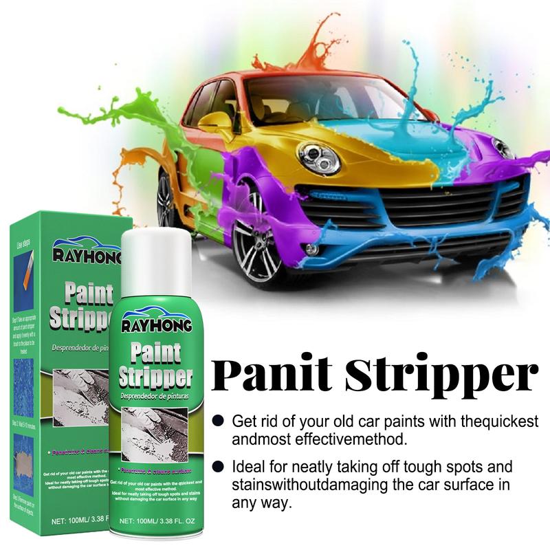 Product Introduction of Rayhong Varnish Remover Stripping Metal Surface Paint Paint-Remove Agent Car Wheel Hub Seamless Cleaning Paint Remover 4