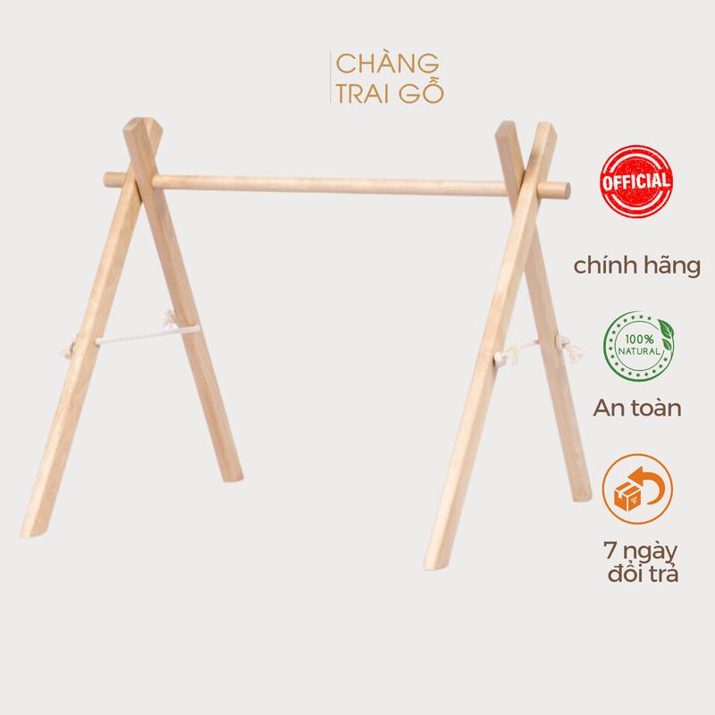 Kệ chữ A Cho Bé Đồ Chơi Vận Động Cho Bé Sơ Sinh Chàng Trai Gỗ