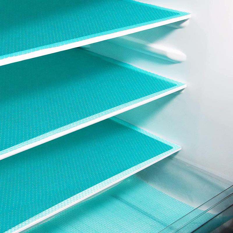 Refrigerator Liner, 4pcs Washable Refrigerator Shelf Liner, Multipurpose Plastic Kitchen Mat, Kitchen Accessories, Refrigerator Accessories 1