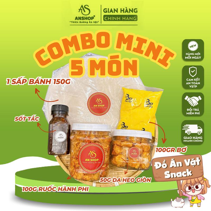 [COMBO MINI] BÁNH TRÁNG PHƠI SƯƠNG(Đồ Ăn Vặt Snacks) AS Food - TikTok ...