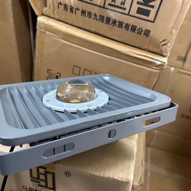 Đèn rọi hồ koi ngoài trời 50W 100W 150W 200W ( 50W tương ứng 1 mắt led tròn to ) . Giúp lên màu cá koi đẹp chiếu sáng hồ cá koi , bể cá vàng