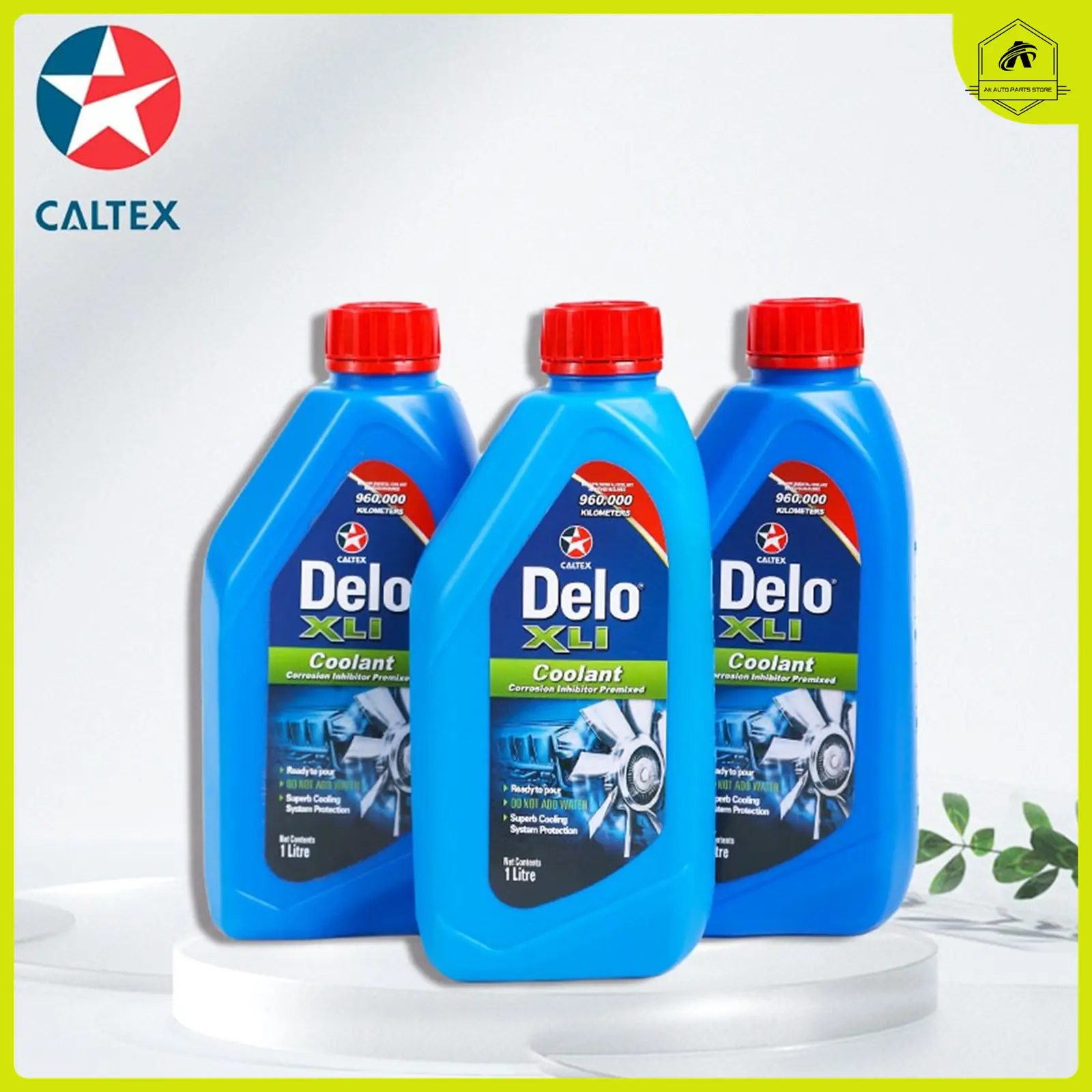 Caltex Delo XLI Coolant Pre-mixed 1 Liter