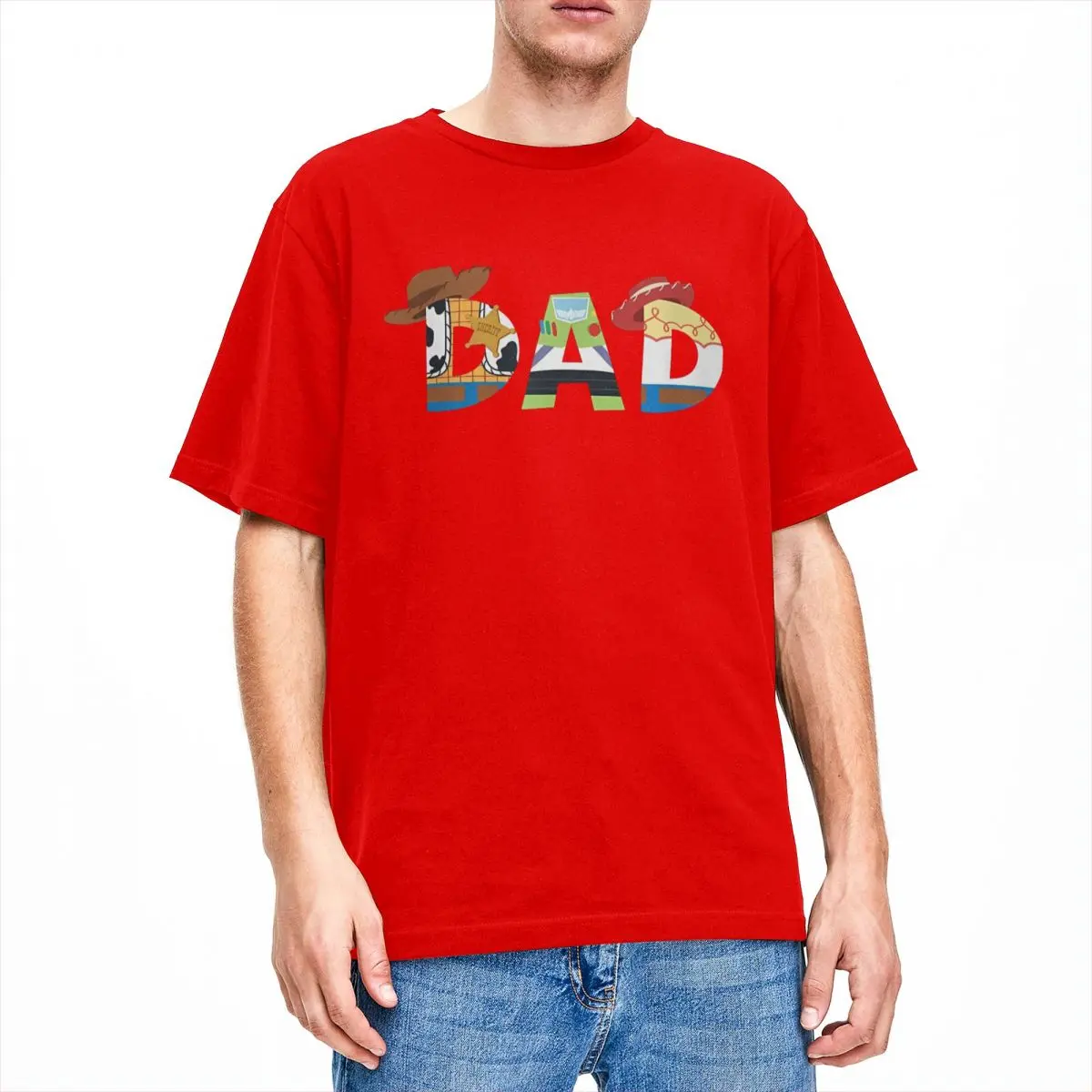 2025 New Father's Day Gift 100% Cotton T-shirt Fashion 3D Printed Street Tops Oversized Outdoor Casual High-quality Men's T Shirt
