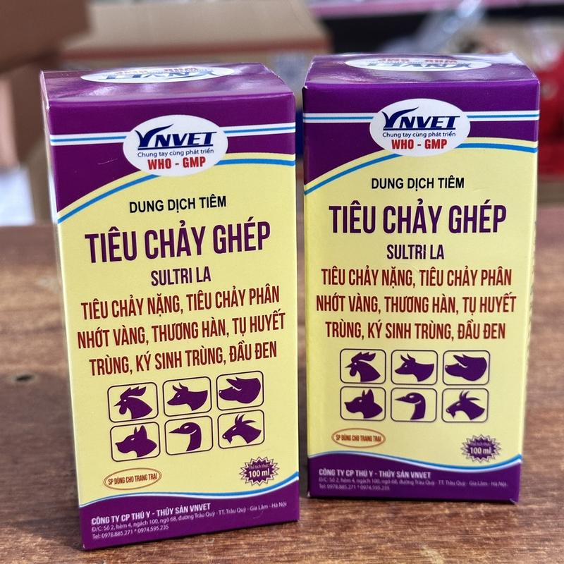 Product Introduction of Thuốc trị tiêu chảy nặng, phân nhớt vàng, thương hàn, tụ huyết trùng cho thú cưng - Sultri La của vnvet 1