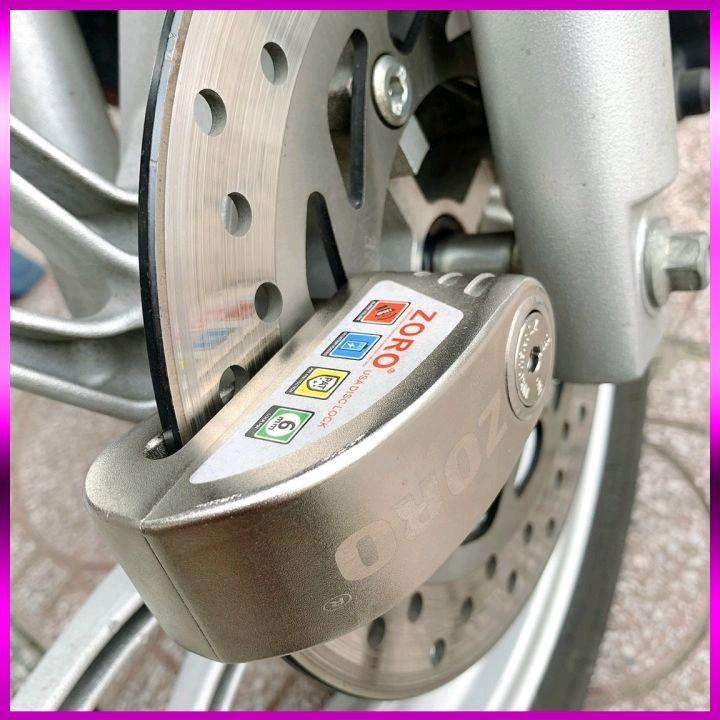 KHÓA ĐĨA CÒI HÚ CHỐNG TRỘM XE MÁY Zoro - hú báo trộm