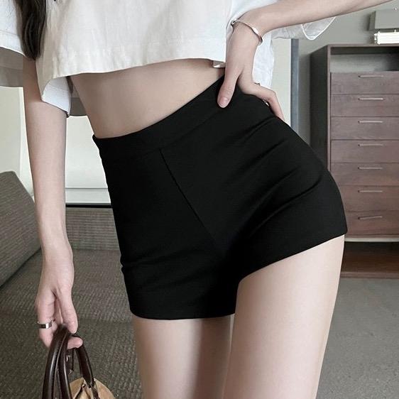 Quần Short Biker Bigsize Nữ Cạp Cao Dáng Ngắn Tôn Dáng, Nâng V3, Quần Legging Chất Vải Umi Gân Cho Nữ Chuppy (50-95kg)- Q511