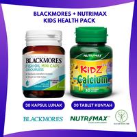Gambar PAKET BLACKMORES FISH OIL MINI CAPS ODOURLESS 30 KAPSUL LUNAK DAN NUTRIMAX KIDZ CALCIUM 30 CHEWABLE TABLETS dari Health and Wellness ID Kota Administrasi Jakarta Utara 2 Tokopedia