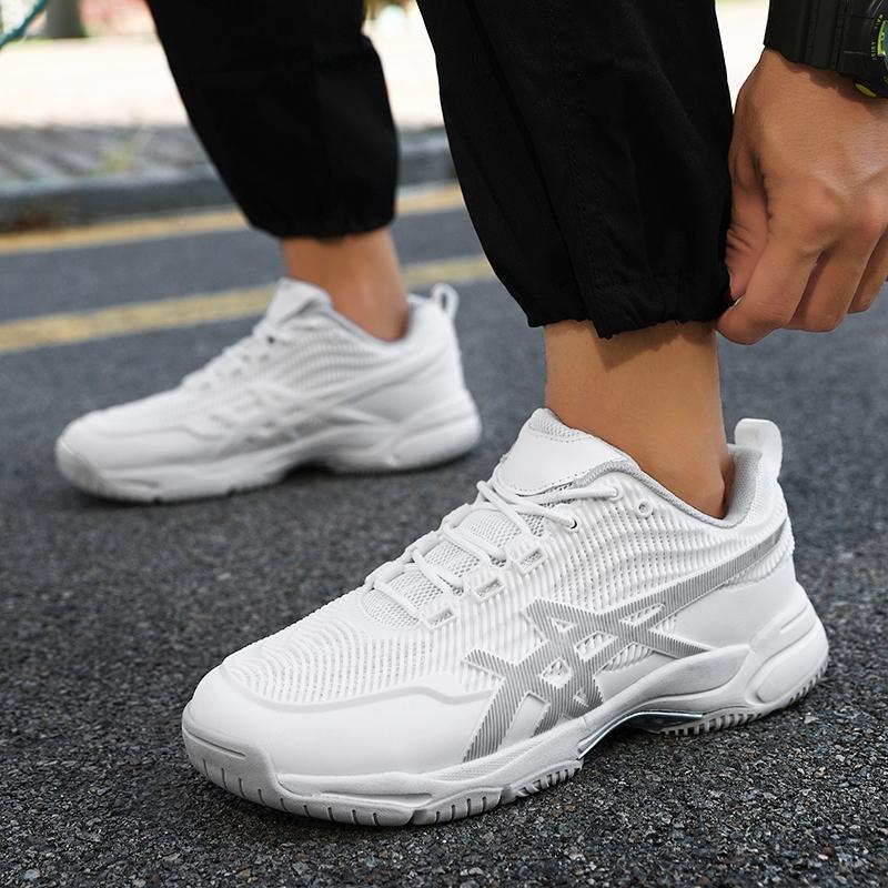 Couple Professional Actual Combat Tennis Shoes Anti-slip Wear-resistant Badminton Shoes Lightweight Breathable Outdoor training sports shoes 7