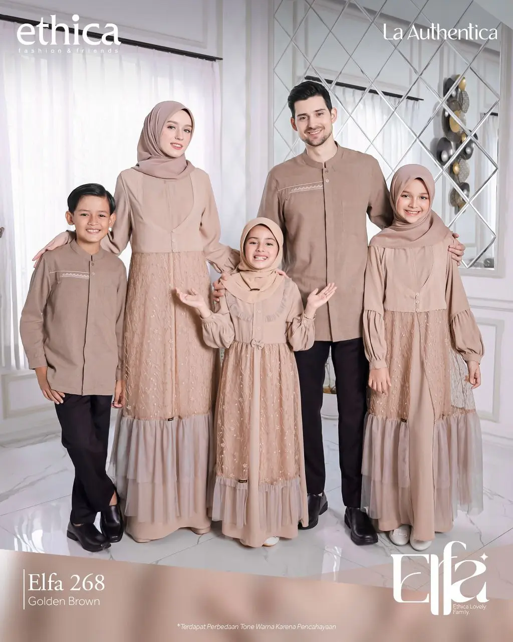 SARIMBIT ELFA SERIES 2023  ELFA 268 GOLDEN BROWN
