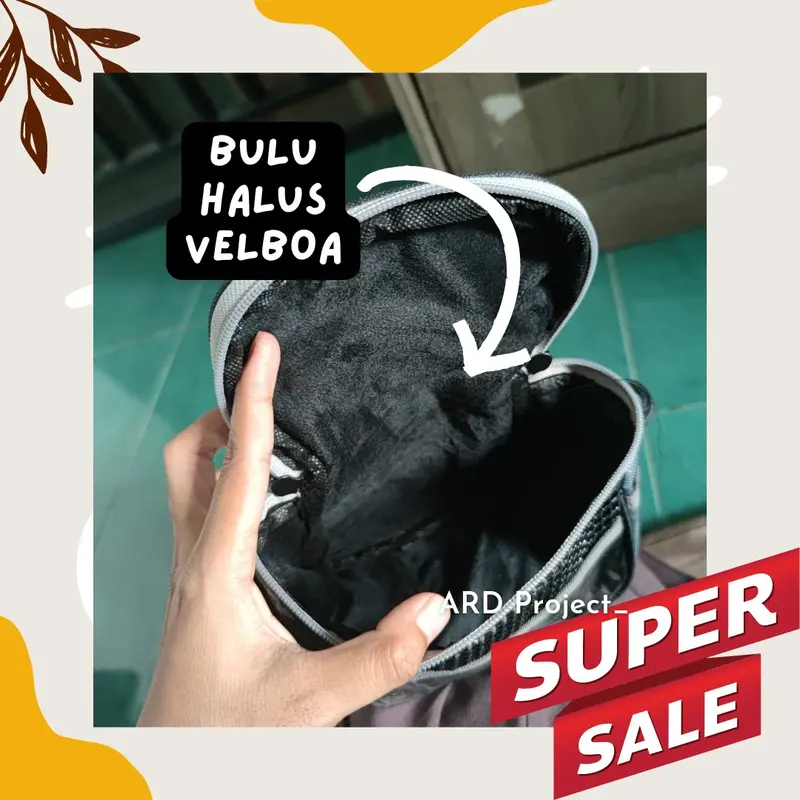 Tas travel pouch bonding pouch sugar glider hamster marmut tupai 1