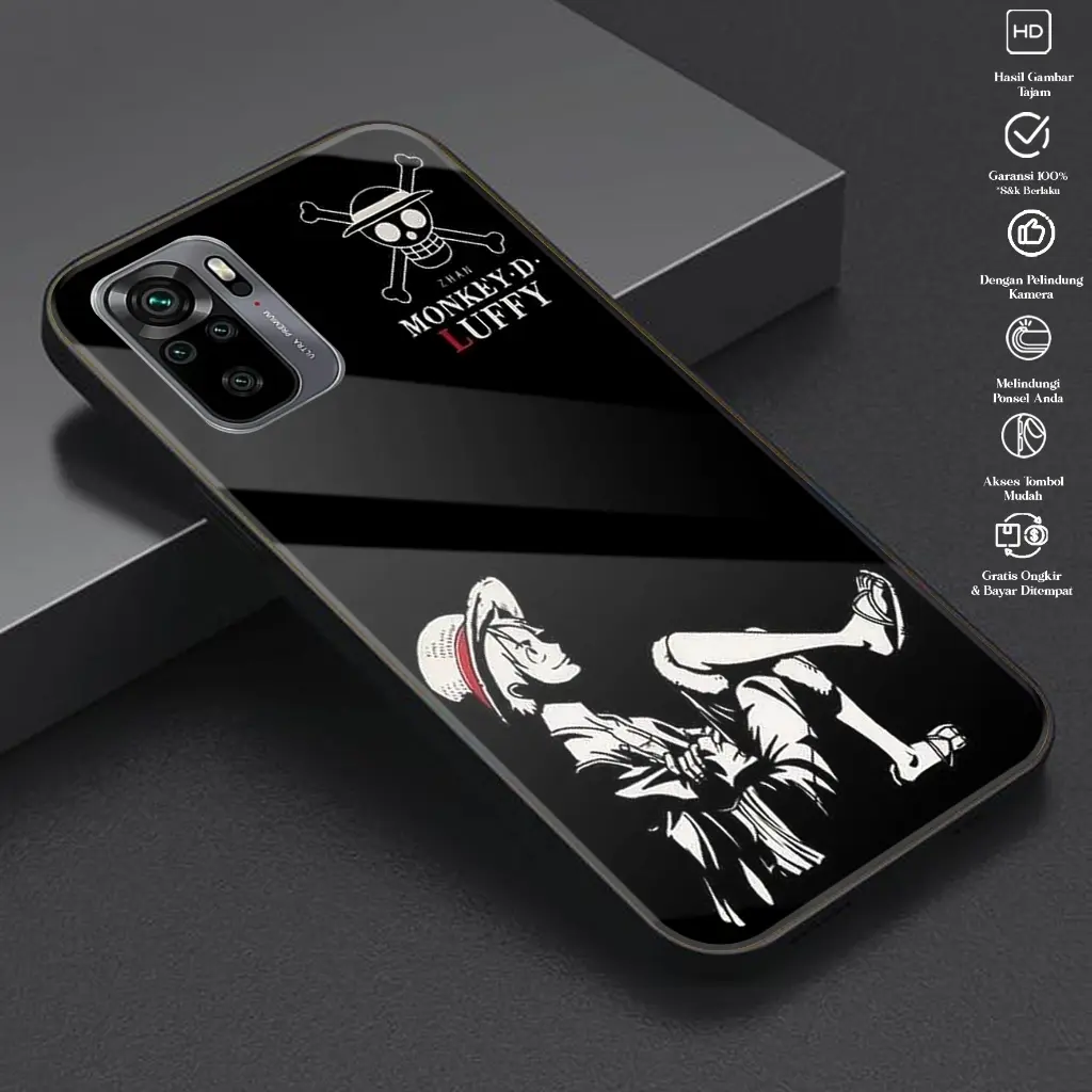 Case Redmi Note 10 / Note 10S / Poco M5S - Casing Hp Redmi Note 10 / Note 10S / Poco M5S - Motif ( OP ) - Silikon Hp XIAOMI REDMI - Softcase Glass Kaca - Case 2D Glossy - Kesing Hp - Hardcase Glossy - Case Terbaru - Cassing - Co