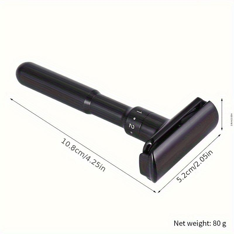YINTAL Adjustable Safety Razor for Men - Sharpness Control, Metal ...