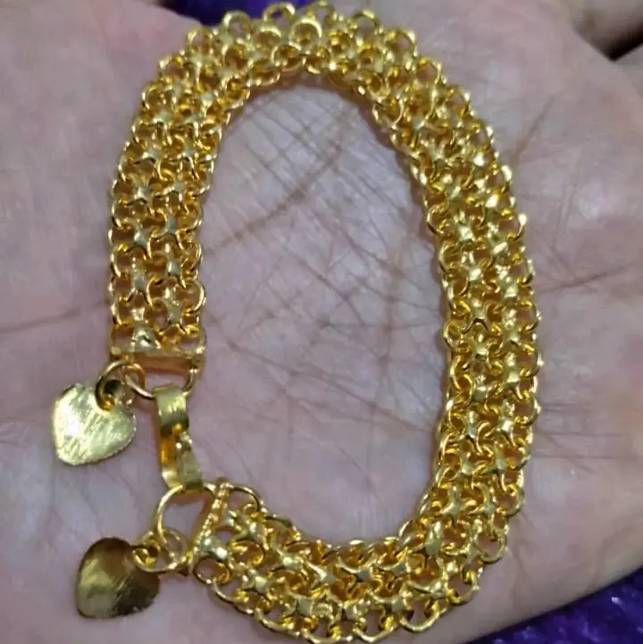 gelang dobel medan jumbo koin 91