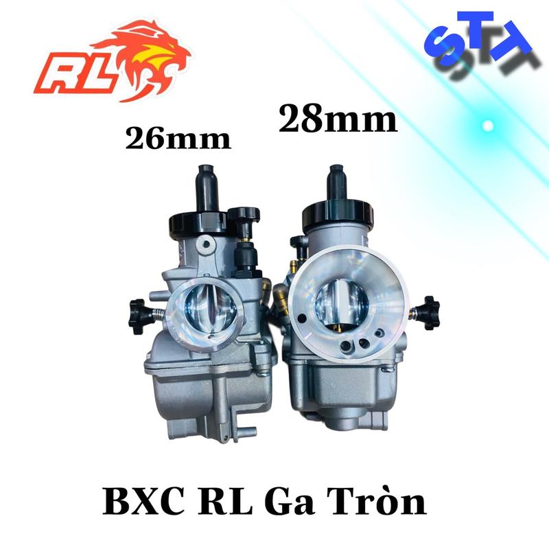 Bình xăng con REDLEO Ga tròn 28mm / 30mm gắn được nhiều loại xe ( Tặng kèm bộ Béc ga dẹp )