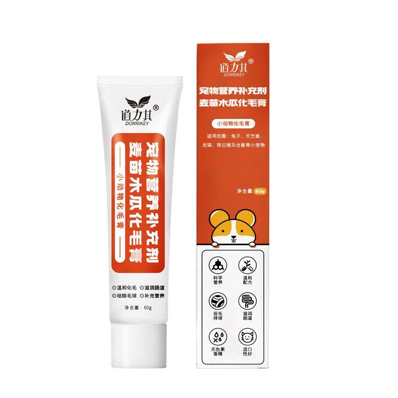 Product Introduction of Dorrikey Pet Supplement Nutritional & Hairball Gel For Hamster Rabbit Chinchilla 4