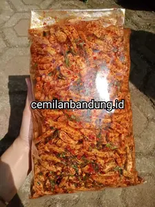 Basreng pedas daun jeruk 500gram