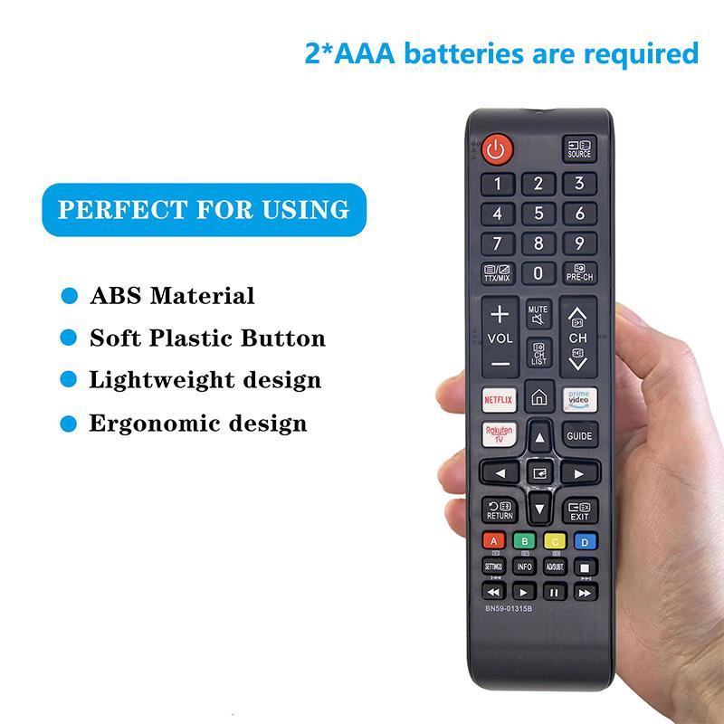 Remote Control Replacement for BN59-01315B, Replaced Remote Control Compatible with 4K UHD HDR Crystal QLED TVs, Quantum TVs and All Samsung Models, Large Appliance Parts & Accessories 2