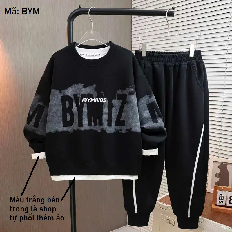 Bộ đồ thu đông BYM DEPAPA size từ 18-75 kg