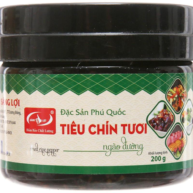 Tiêu Chín Tươi Ngào Đường Sáng Lợi Đặc Sản Phú Quốc