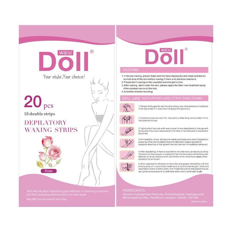 [SIÊU DÍNH] 20 Miếng Wax Lông Không Đau - 3 Giây Đánh Bay Lông Tay Chân 7