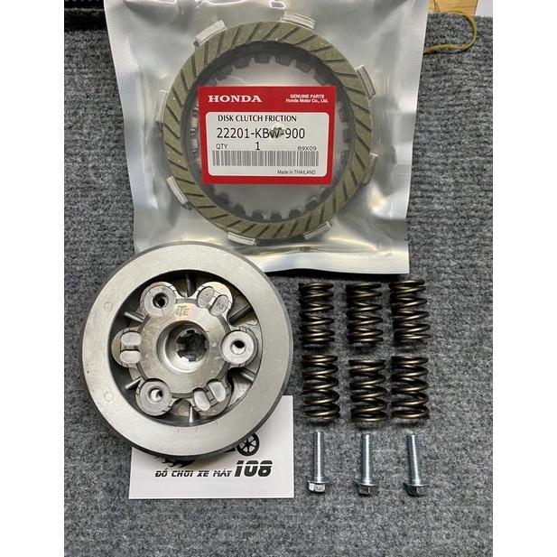 Nhôm nồi wave dream độ 6 lò xo Tặng Bạc Đạn Nồi