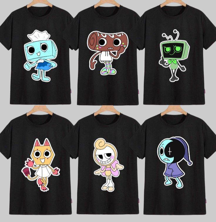 Product Introduction of Baju-T Hitam, Watak Dunia DANDY, Untuk Kanak-kanak dan Dewasa, Baju 20