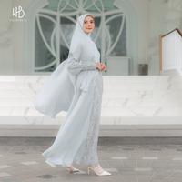Gambar HIJABERLIN - Gamis Almahira : Gamis Royal Matte Silk Mewah Dress Umrah Muslim dari Hijaberlin Kota Depok 2 Tokopedia